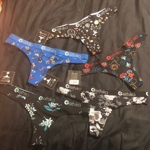 Ethika thongs. Authentic. New with tags.